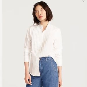 Thomas Mason for J Crew Tuxedo Shirt